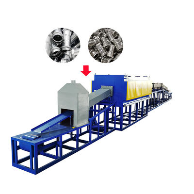качество  Stainless Steel Continuous Bright Heat Treatment Belt Parts Bright Annealing Tubular Annealing Furnace завод